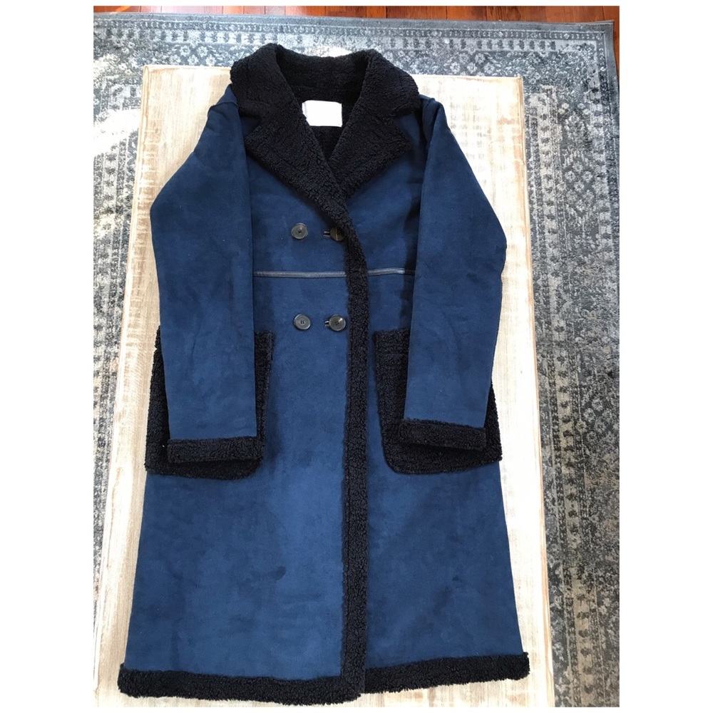 Faux Suede Zara Coat